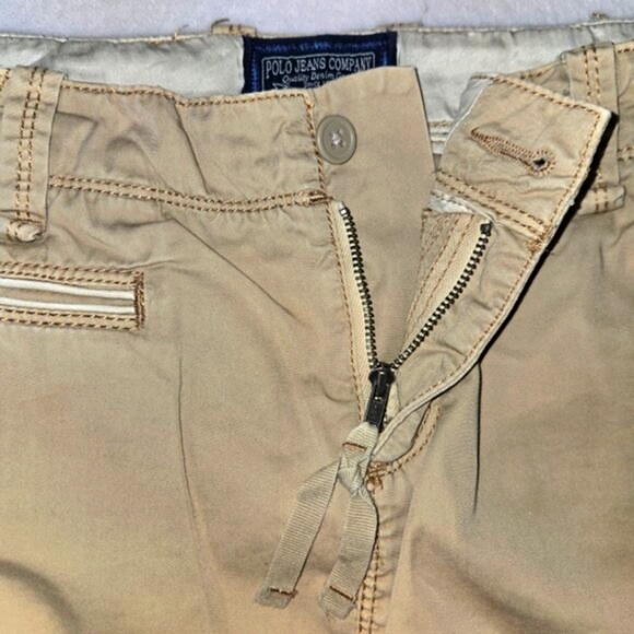 Polo Ralph Lauren Jeans Cargo Mini Skirt, Khaki, size 26 - Picture 7 of 16